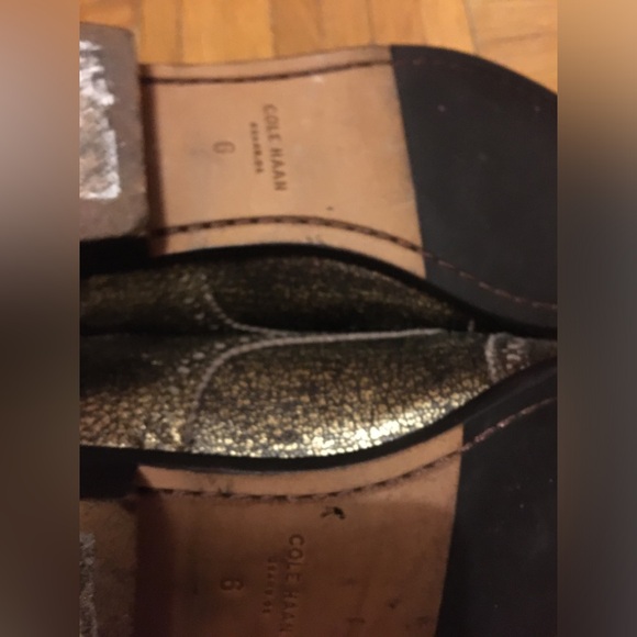 Cole Haan leather “ old gold” shoes size 6 - Picture 4 of 8